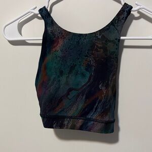 lululemon athletica Dark Multicolor Crop Top